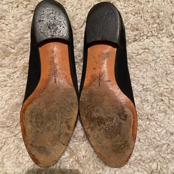 Salvatore Ferragamo black flats size 9 - Vintage - Picture 8 of 12